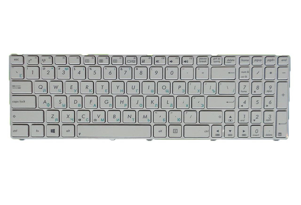 Клавиатура для ноутбука Asus F55 F55 матовая (04GNV32KRU00)