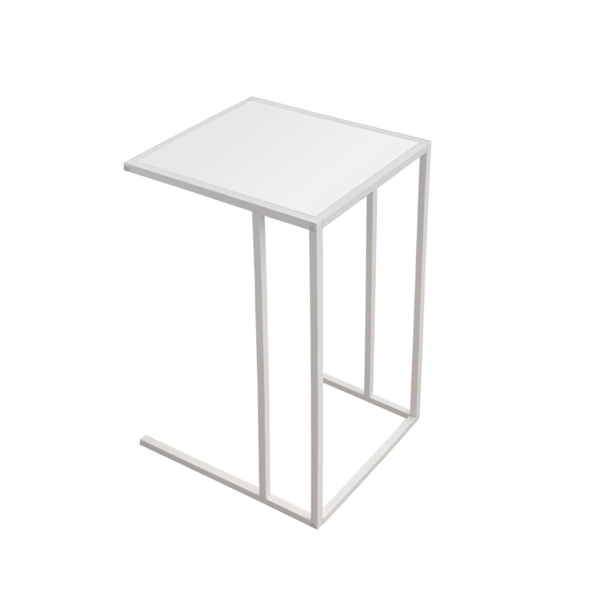 Стіл придиванний Art in Нead Fiji Double з ЛДСП/метал Білий діамант/Білий (TB06010000010)