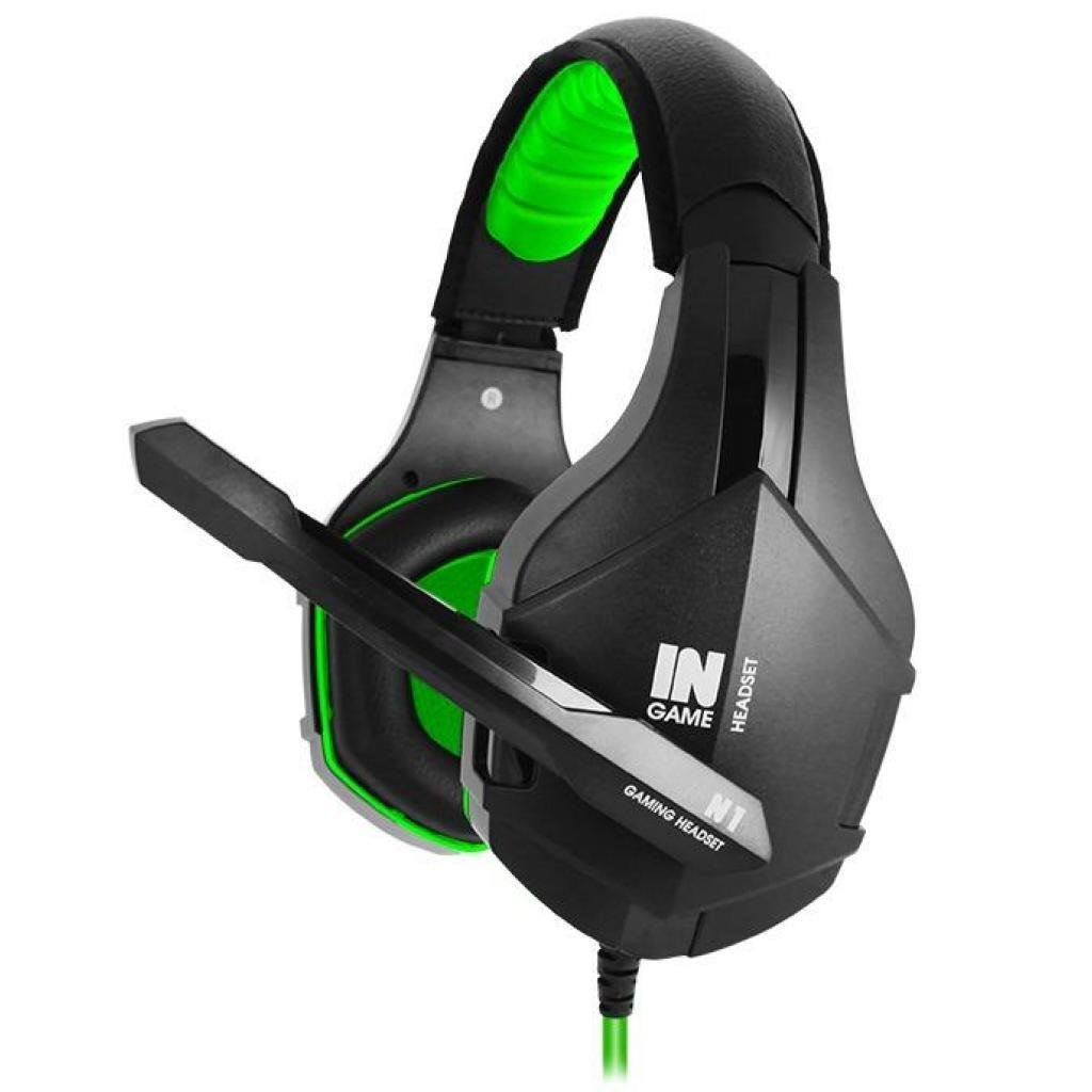 Наушники Gemix N1 Gaming Black/Green