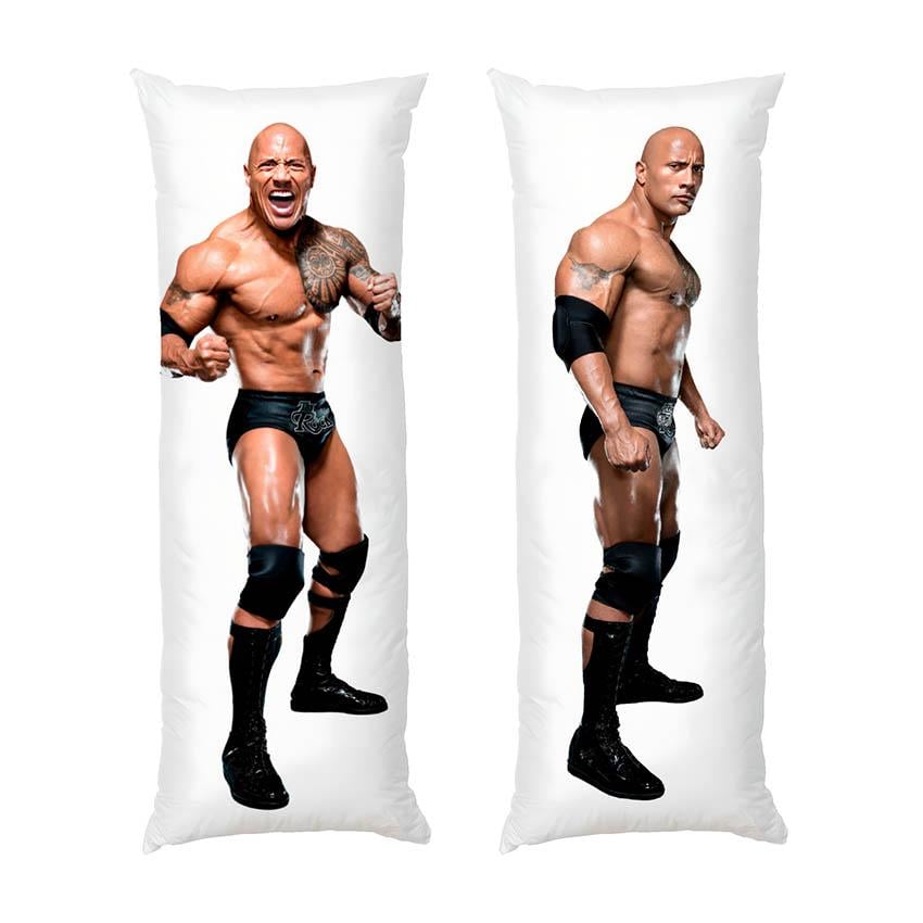 Подушка докімакура Dwayne Johnson The Rock габардин 150х50 см (113624-3)