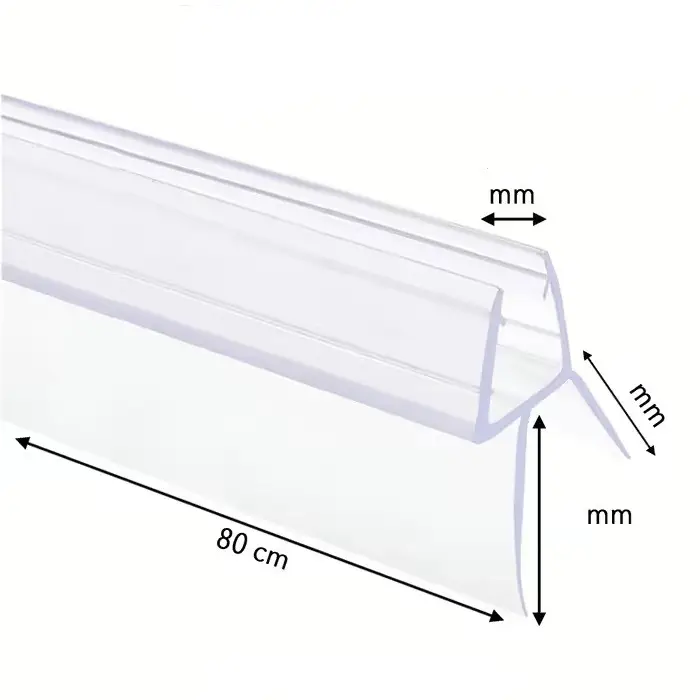 Уплотнитель для душевых CKL Premium 4 шт. по 80 см Прозрачный - фото 3 Уплотнитель для душевых CKL Premium 4 шт. по 80 см Прозрачный - фото 3