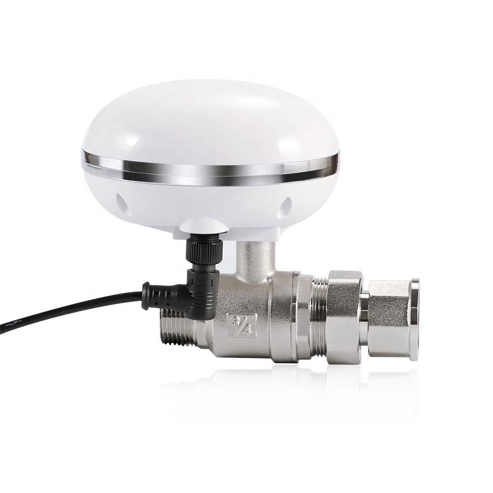 Умный Wi-Fi шаровой кран USmart SM-02w с электроприводом 3/4" DN20 садовый клапан для полива Tuya