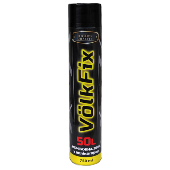 Пена монтажная Volkfix 50L всесезонная ручная 750 мл (36950602)