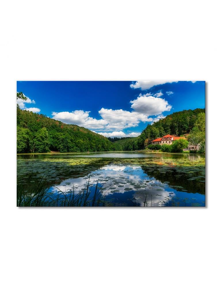 Картина модульная Природа небо озеро 1 модуль 40х60 см