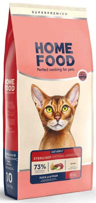 Корм сухий Hypoallergenic Grain-Free For Sterilised/Neutered Cats Качине філе з грушею 10 кг (3118100)