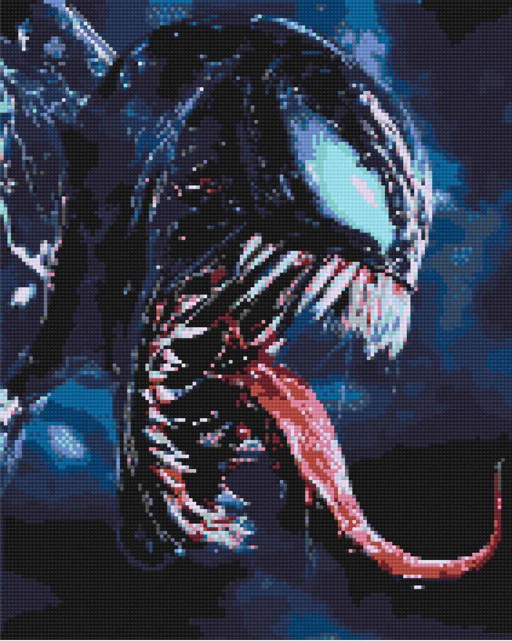 Алмазна мозаїка ORIGAMI Марвел Веном 40х50 см (OD3112)