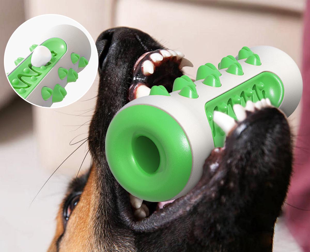 Іграшка для чищення зубів для собак 11507 15х5х4,2 см Зелений (4570276) - фото 3 Іграшка для чищення зубів для собак 11507 15х5х4,2 см Зелений (4570276) - фото 3