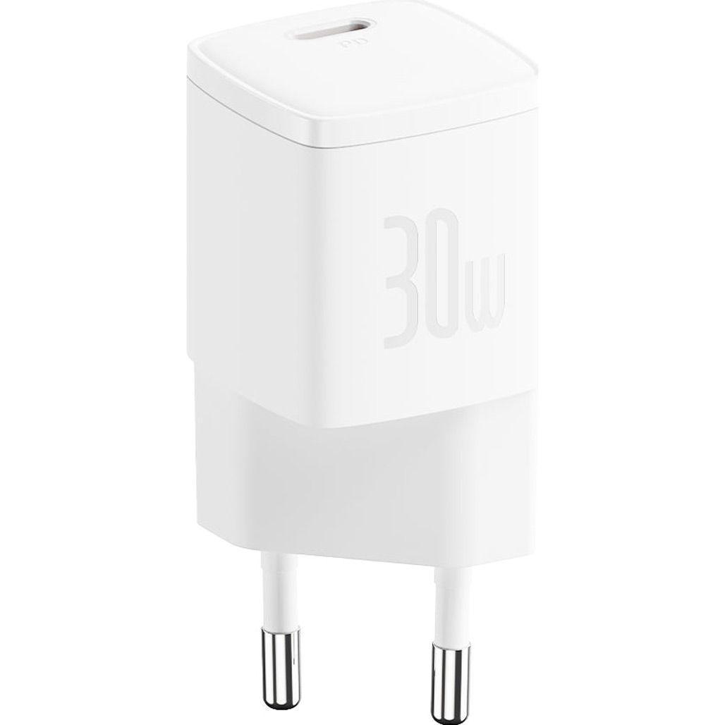 Зарядное устройство сетевое BASEUS Cube Pro Fast Charger Type-C 30W CCXF000302 White