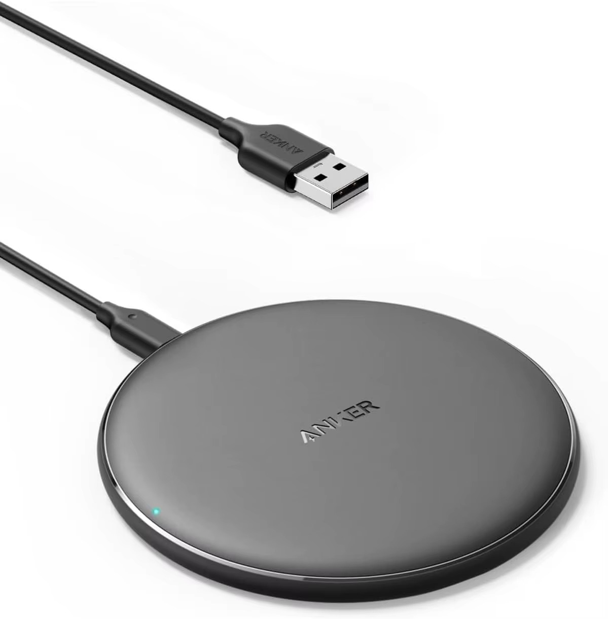 Зарядное устройство беспроводной Anker 313 Wireless Charger Qi 10W Black (2000237)