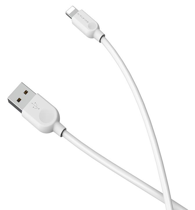 Кабель для зарядки Borofone BX14 LinkJet USB - Lightning 2,4 А 2 м Білий - фото 4