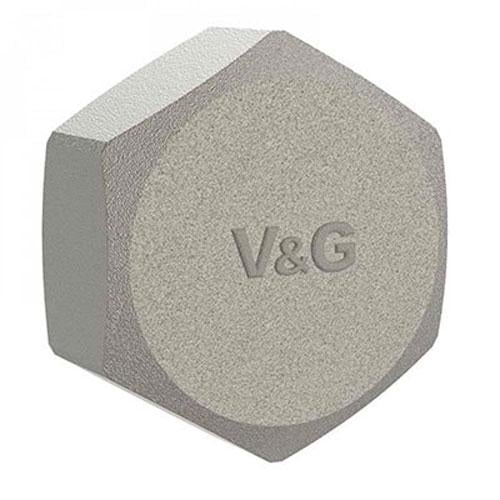 Заглушка резьбовая V&G VALOGIN В 1 1/4" никель (VG-207204)