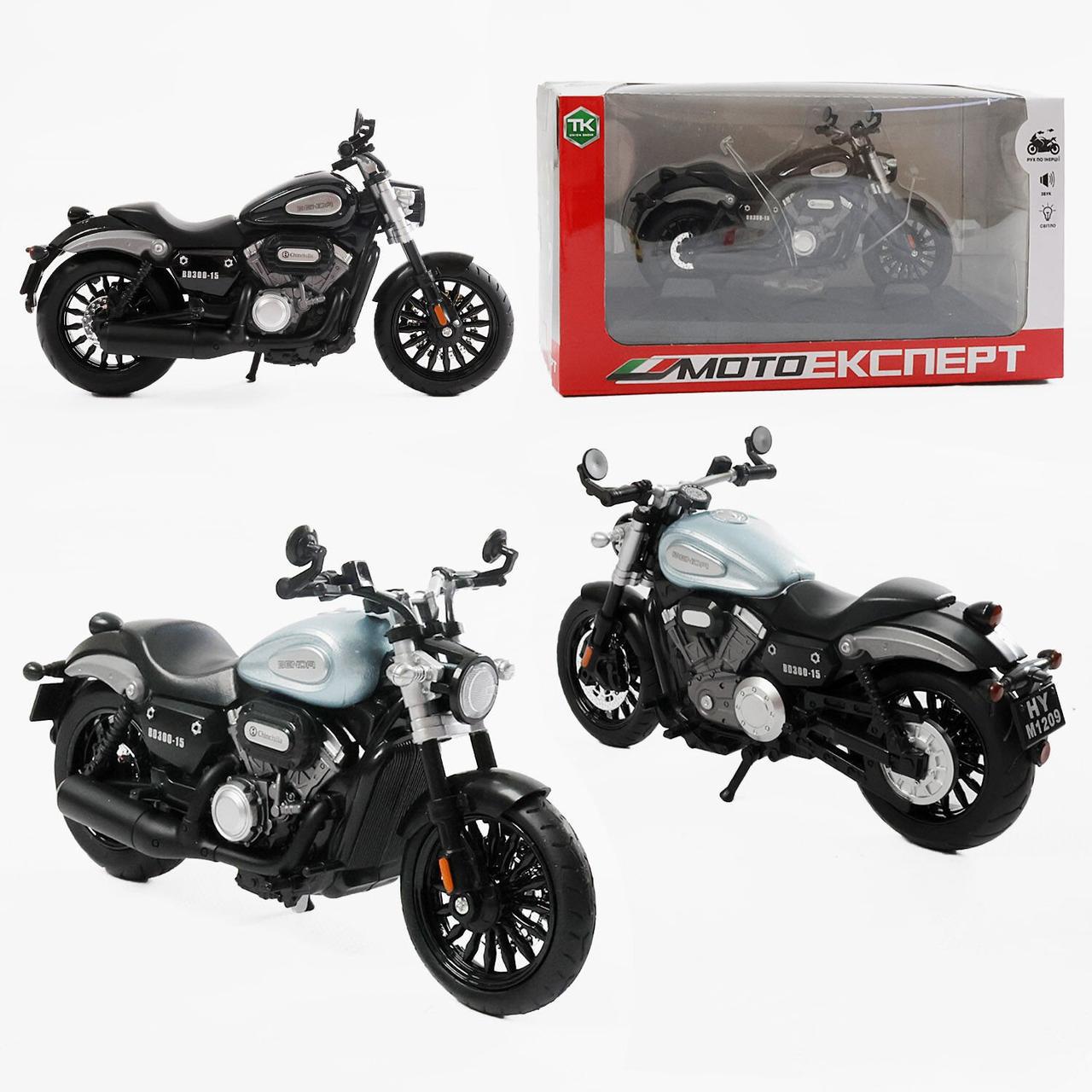 Іграшковий мотоцикл TK Group Benda Chinchilla 300 1:12 метал/пластик колекційний Чорний (28443603) - фото 4 Іграшковий мотоцикл TK Group Benda Chinchilla 300 1:12 метал/пластик колекційний Чорний (28443603) - фото 4