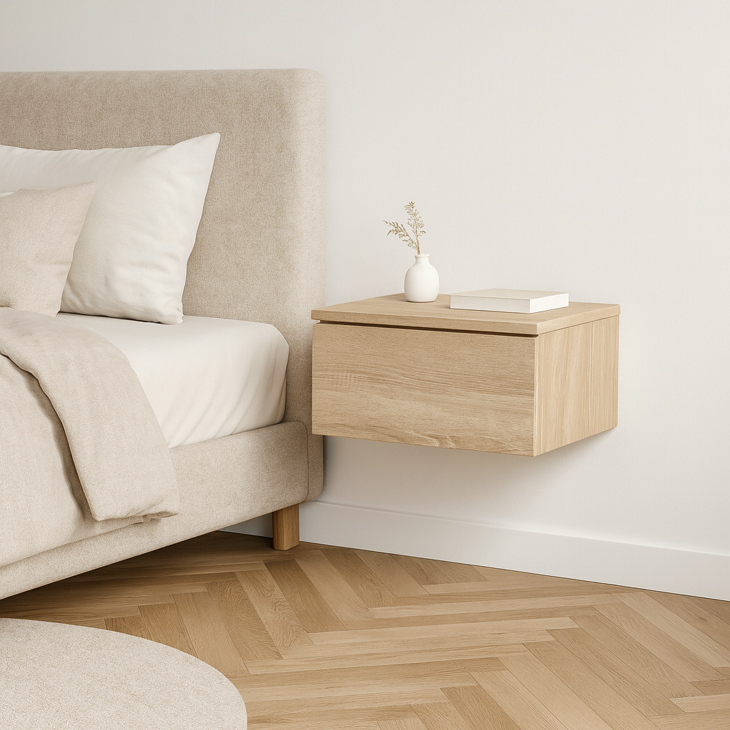 Тумба прикроватная ТП2 SENAM 180х450х310 мм ДСП Дуб Сонома - фото 1 Тумба прикроватная ТП2 SENAM 180х450х310 мм ДСП Дуб Сонома - фото 1