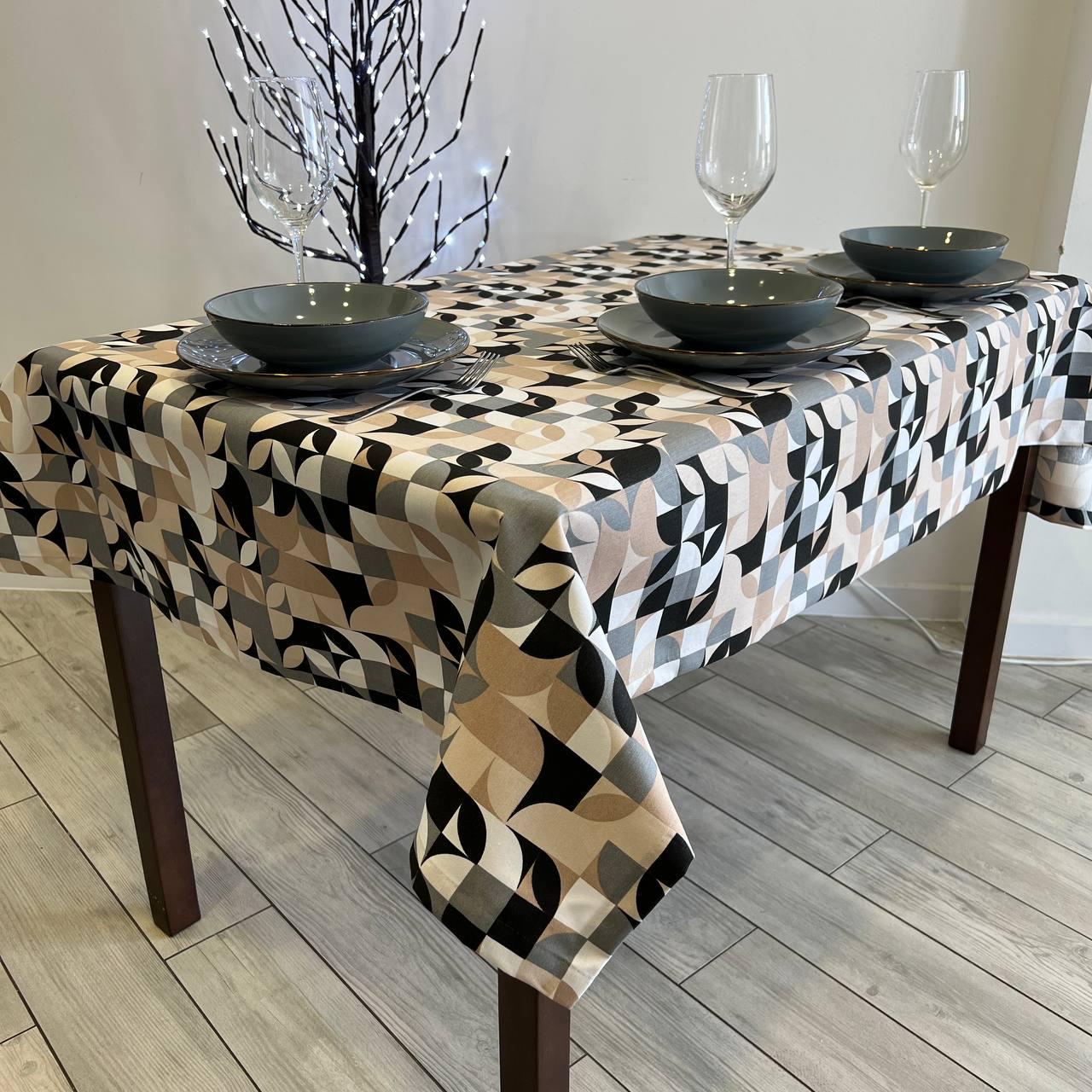 Скатертина водовідштовхувальна тефлонова прямокутна 140x170 см (30085-p2)