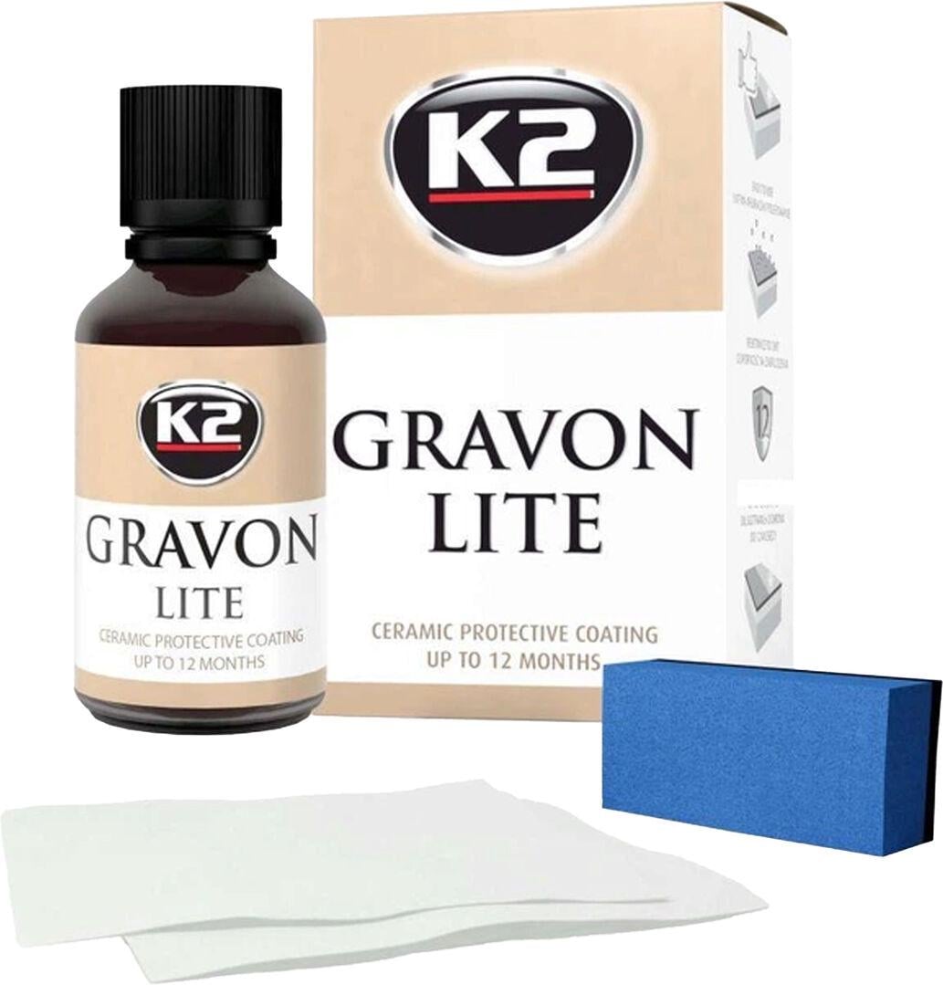 Набор для нанесения керамического покрытия K2 Gravon Lite с аппликатором и салфетками 50 мл (G033)