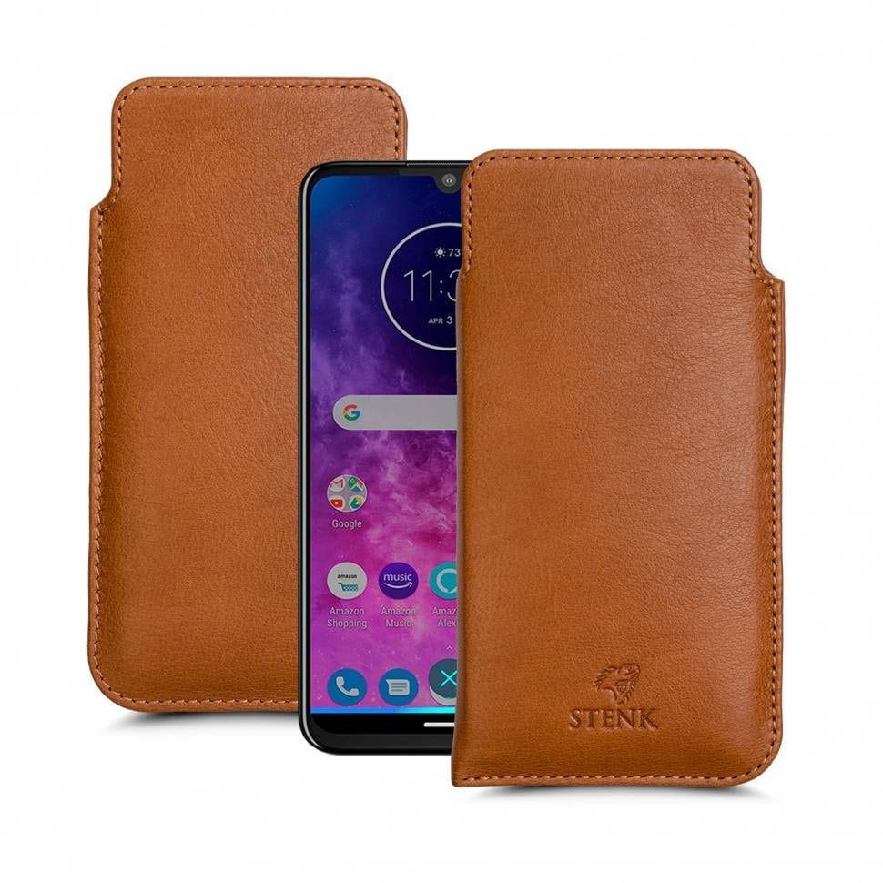 Футляр Stenk Elegance для Motorola One Zoom Camel (64586)