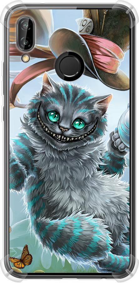 Чехол на Huawei P20 Lite Чеширский кот 2 (3993sp-1410-42517)