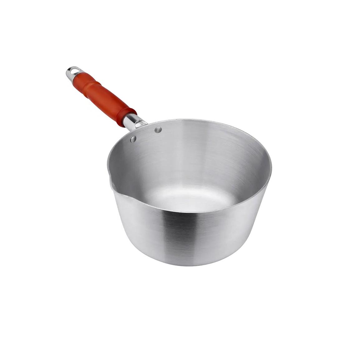 Ковш алюминиевый с деревянной ручкой 1,6 л ø 16 см Ковш алюминиевый с деревянной ручкой 1,6 л ø 16 см