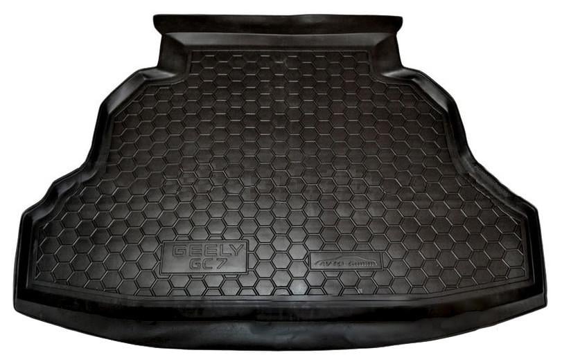 Килимки автомобільні в багажник AVTO-Gumm для Geely GC-7 2015- поліуретан Чорний (111489 Avto-Gumm)