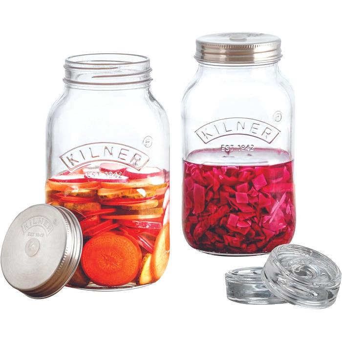 Набор банок с крышками Kilner для брожения 2 шт. 1 л (2650784)