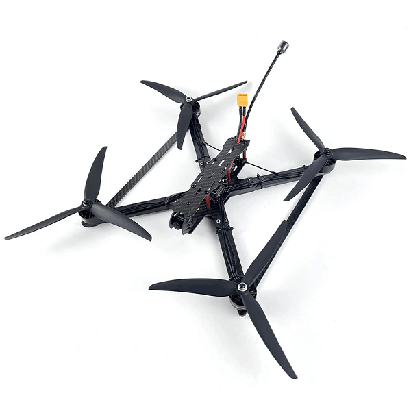 Квадрокоптер DarwinFPV X9 Long Range ELRS камера вантажопідйомність 2,5 кг Black (d454) - фото 2