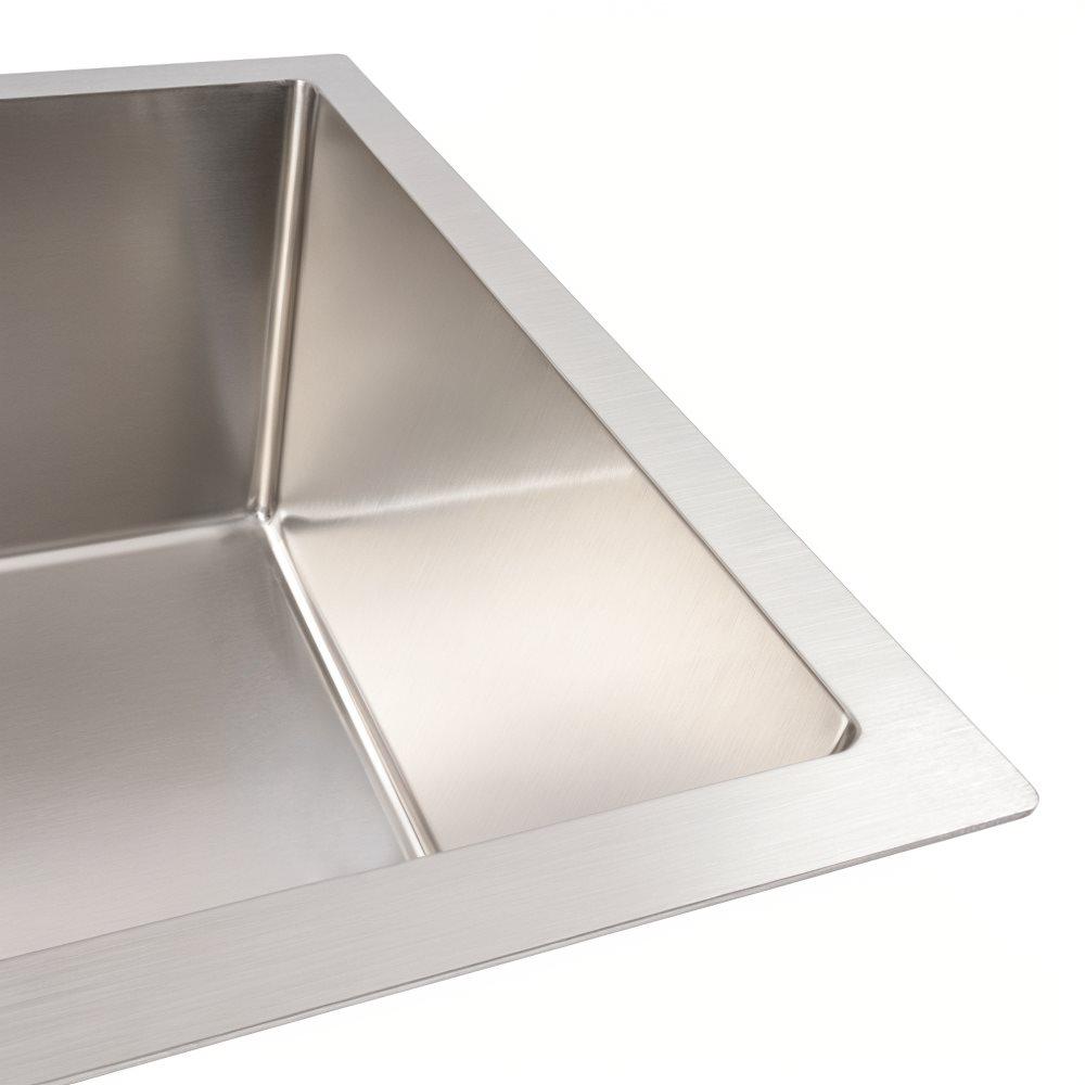 Кухонный комплект Valeso Handmade мойка 58x43 см монтаж под столешницу/смеситель XK08A (000050607) - фото 4