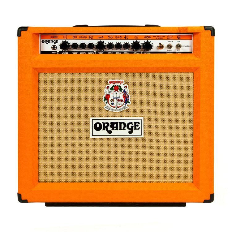 Комбопідсилювач гітарний Orange Rockerverb 50 MKII 1x12″ - фото 3 Комбопідсилювач гітарний Orange Rockerverb 50 MKII 1x12″ - фото 3