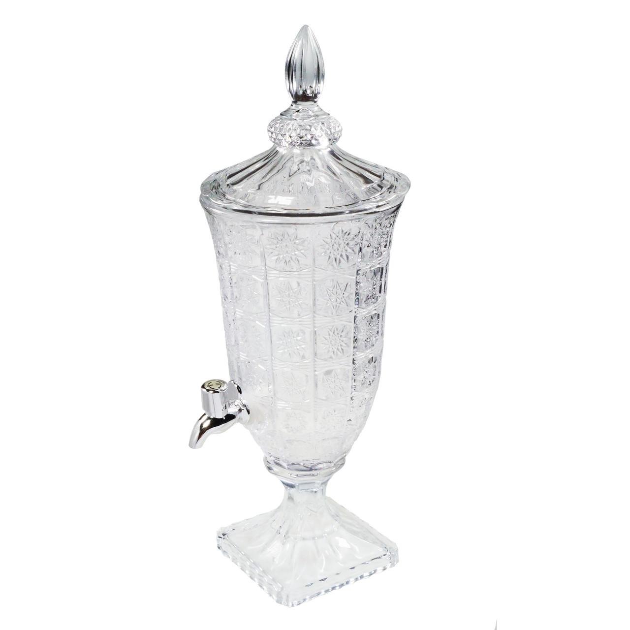 Лимонадница с краном Wellamart 2 л Прозрачный (7094-0001)