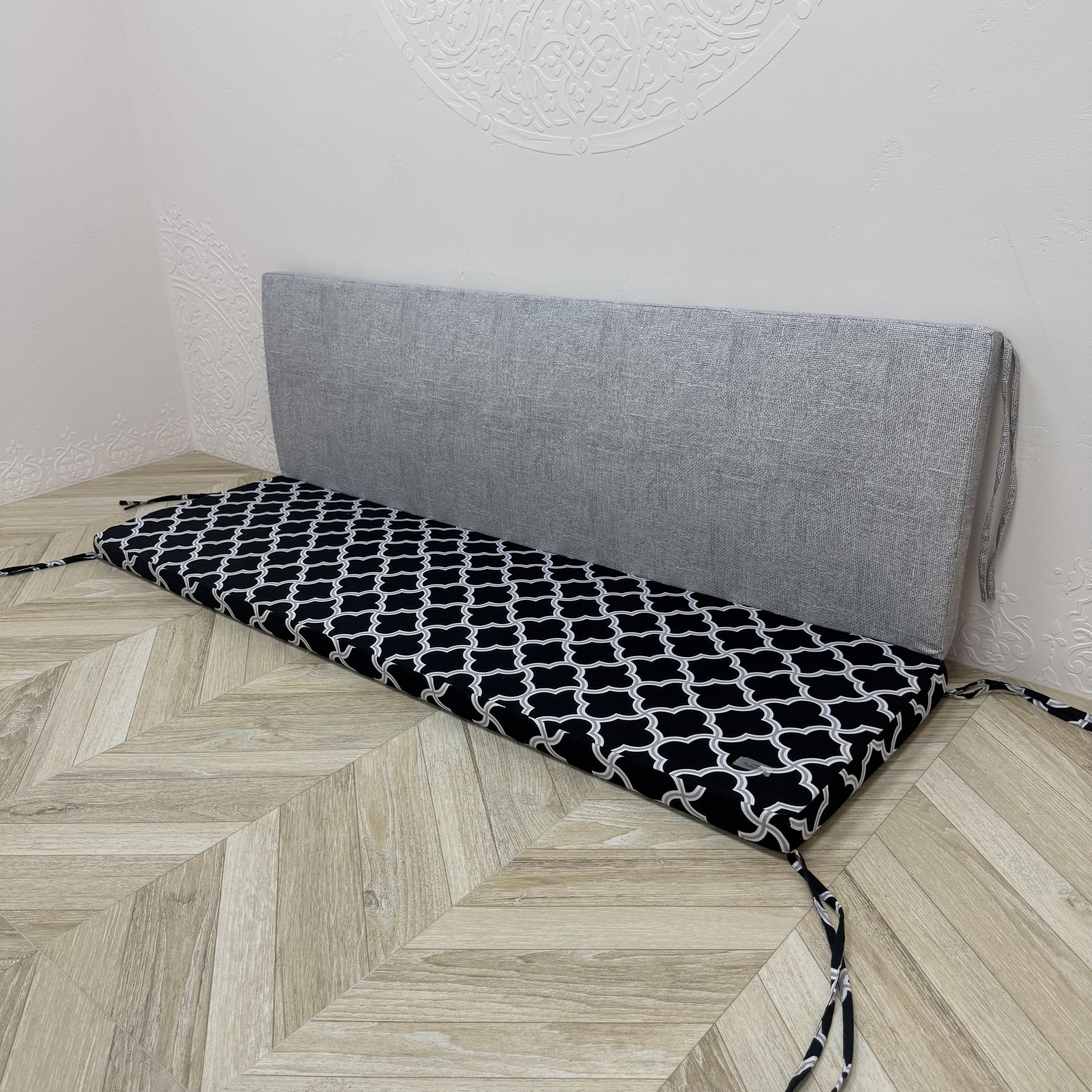 Матрас комбинированный Comfort Home Matting/Geometry на поддоны/качели/каркасы/садовую мебель панама 140х60х40х10 см