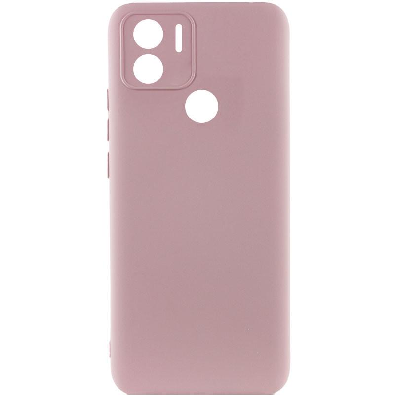 Протиударний чохол Silicone Cover Lakshmi Full Camera (A) для Xiaomi Redmi A1+ / Poco C50 / A2+ Рожевий / Pink Sand
