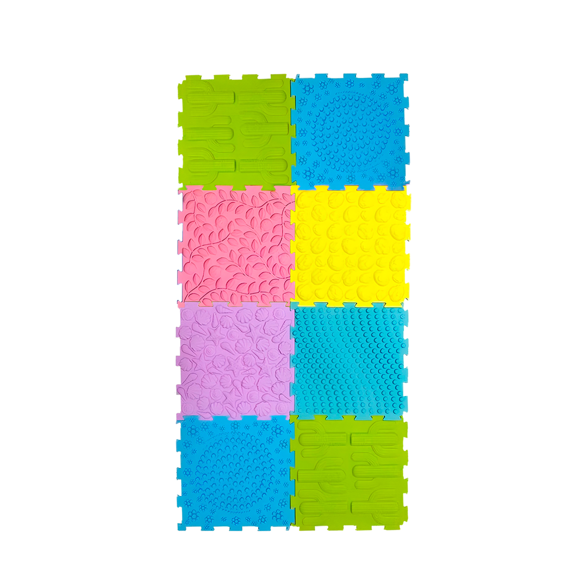 Розвиваючий килимок дитячий ортопедичний Kayfovo CA-72 мікс пазлів із 8 елементів для ніг гіпоалергенний (28982) Розвиваючий килимок дитячий ортопедичний Kayfovo CA-72 мікс пазлів із 8 елементів для ніг гіпоалергенний (28982)