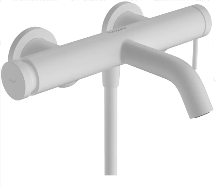Змішувач для ванни Hansgrohe Tecturis S 73422700 Білий матовий (551613)