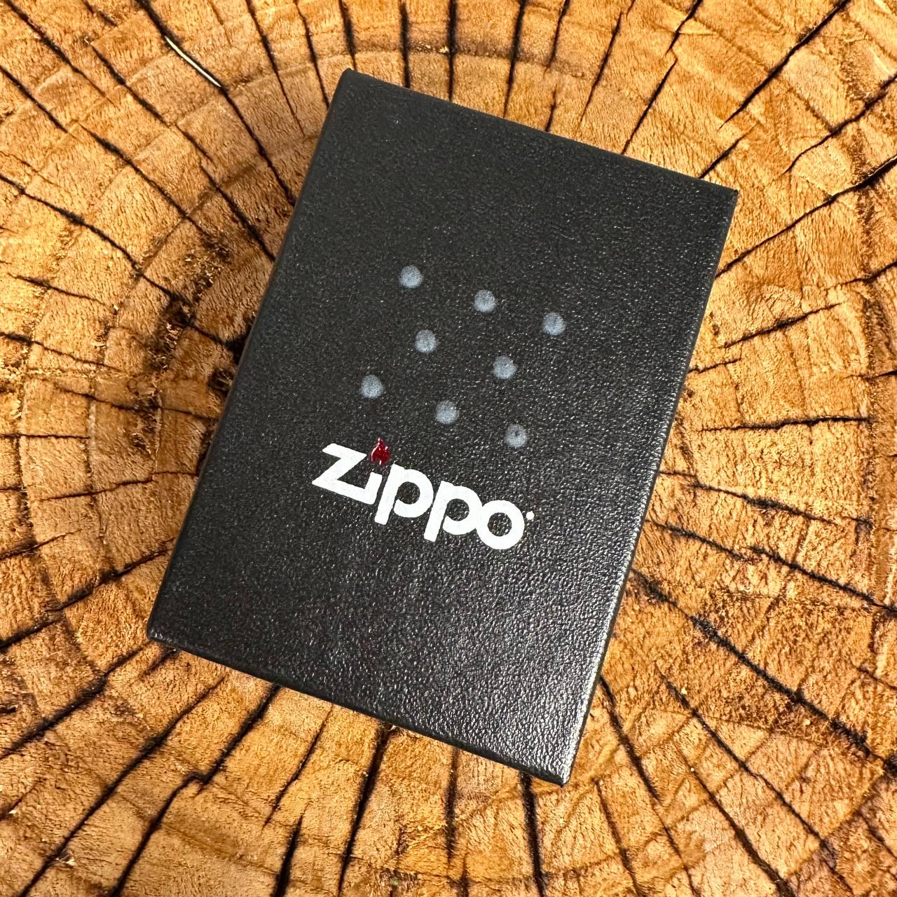 Зажигалка бензиновая ZIPPO 218 ZL Black Matte - фото 8