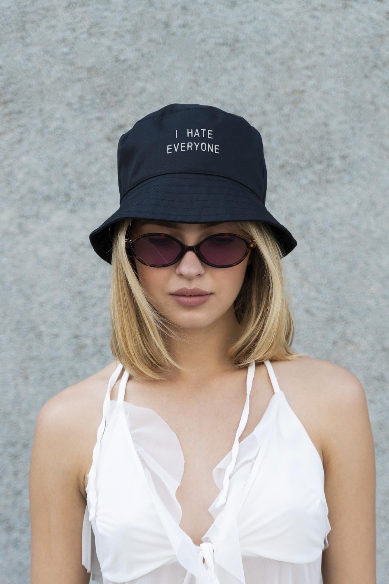 Панамка Without с принтом Hate унисекс L Black (L8049900)