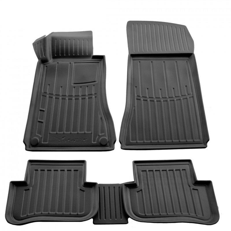 Килимки Stingray 3D Stingray для Mercedes C-class W203 2000-2007рр. поліуретан Чорний