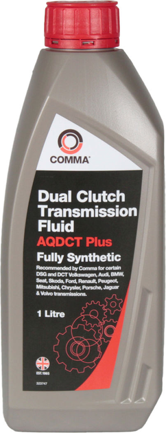 Трансмиссионное масло автомобильное COMMA DC TRANS FLUID PLUS 1 л (AQDCTP1L)