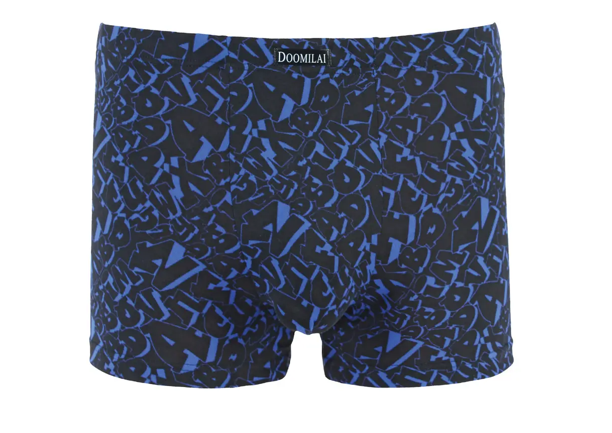 Мужские боксеры стрейчевые Бамбук Indena doomilai 4XL р. 52-54 2 шт. Синий (D-01606)