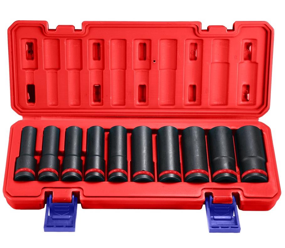 Набор ударных торцевых головок 1/2 EMTOP EMSS12102L 10 шт.