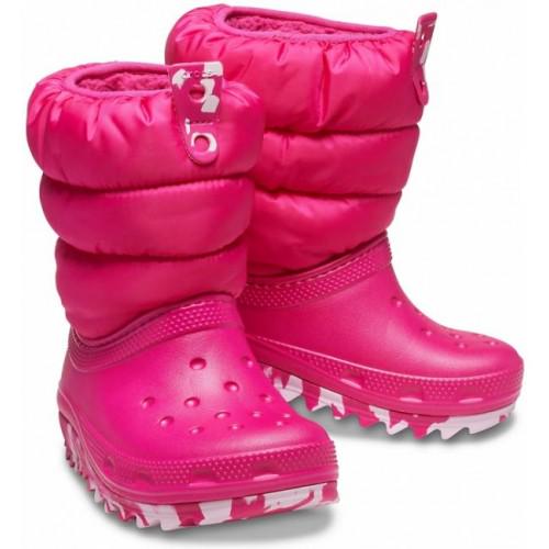 Чоботи зимові Crocs Neo Puff р. 34-35 Candy Pink (18175583)