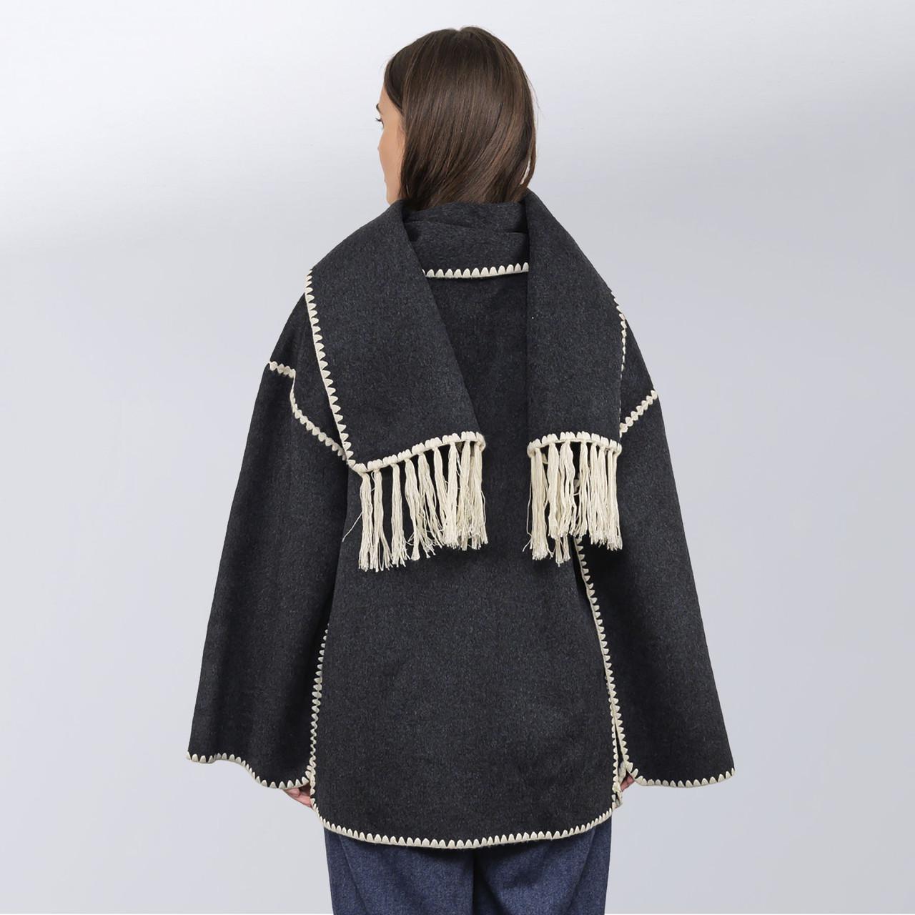 Пальто-куртка жіноча повсякденна TotemE M Чорний (2797308259) - фото 4 Пальто-куртка жіноча повсякденна TotemE M Чорний (2797308259) - фото 4