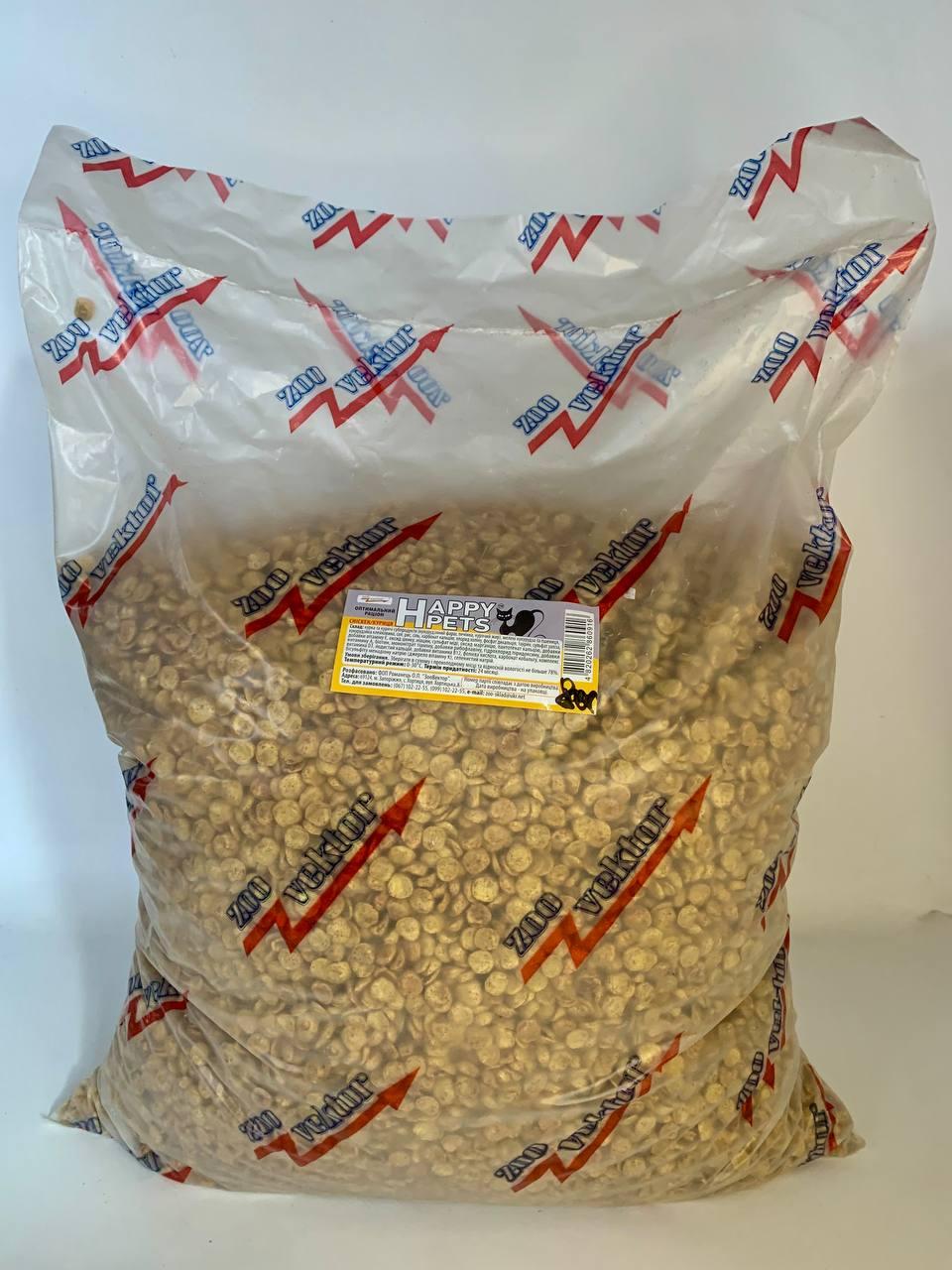 Сухой корм для кошек Нappy Pets "Chicken" OPTIMAL Курица 8 кг - фото 5