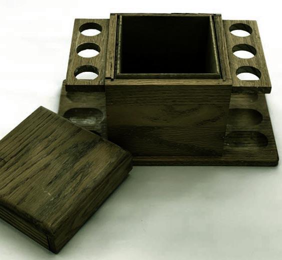 Органайзер для зубных щеток из дерева Салах Мускат (ОЗЩ-002807)