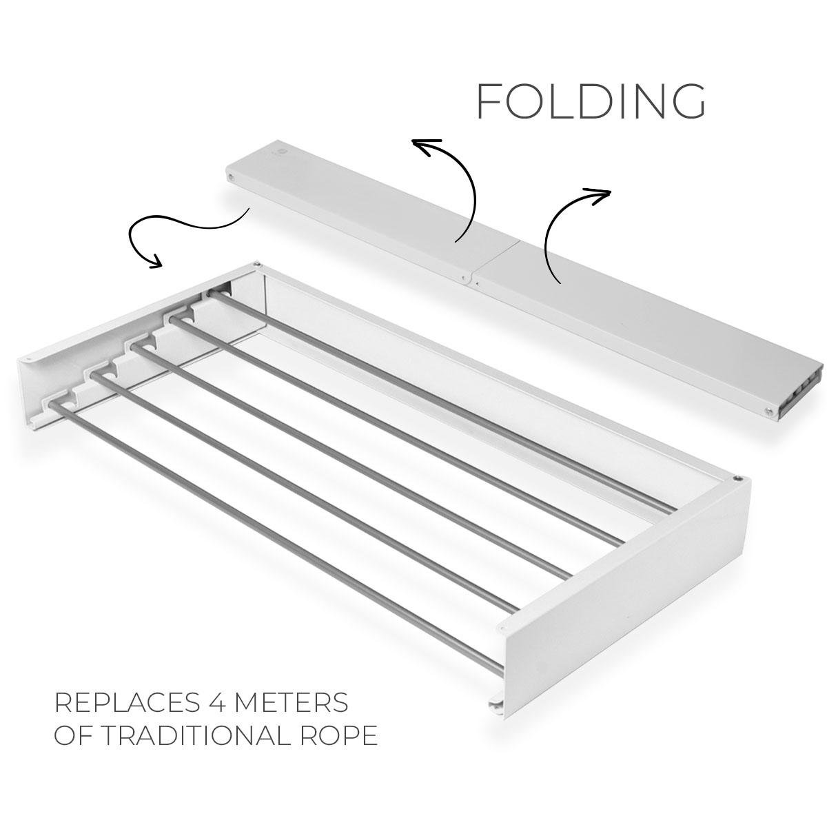 Сушилка для белья LinoFlat 80 Белый (S22-159777-4080) - фото 2