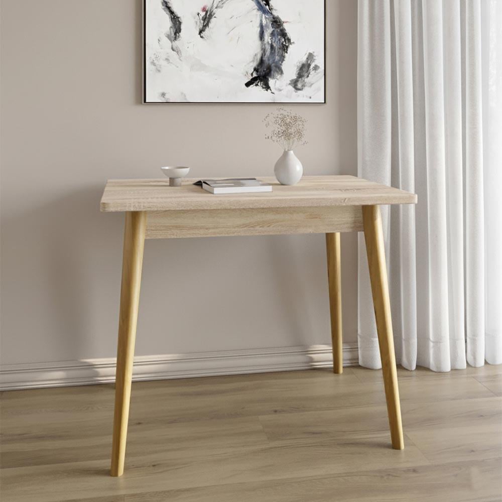 Обідній стіл Lion Маямі-2 дерев'яні ніжки Дуб сонома (000-000-2598) - фото 1