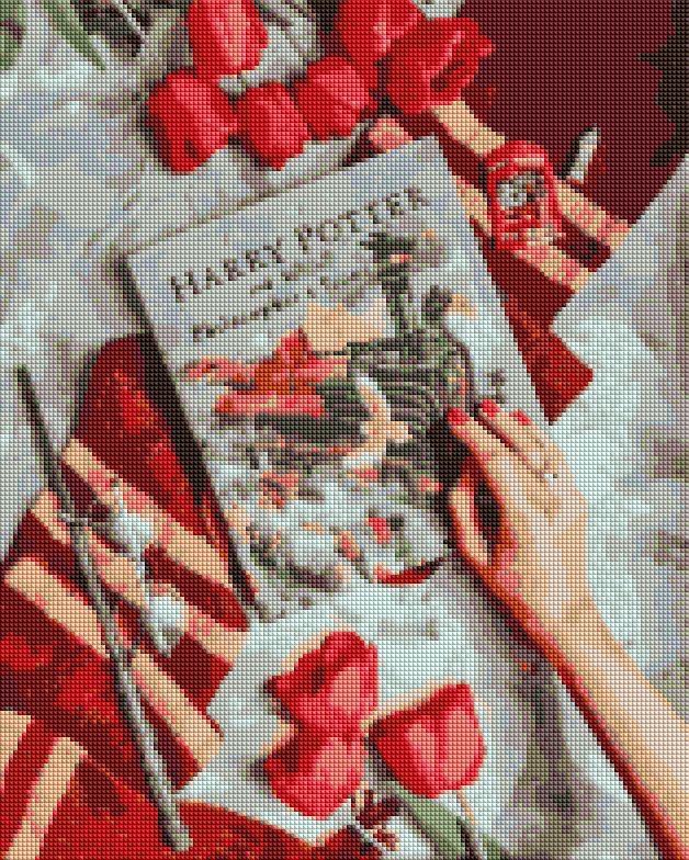 Алмазная мозаика Brushme Знакомство с магическим миром Гарри 40x50 см (DBS1033)