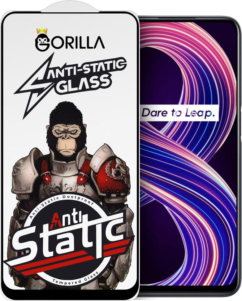Защитное стекло Gorilla Anti-Static Realme 8 / 8 Pro (35956)