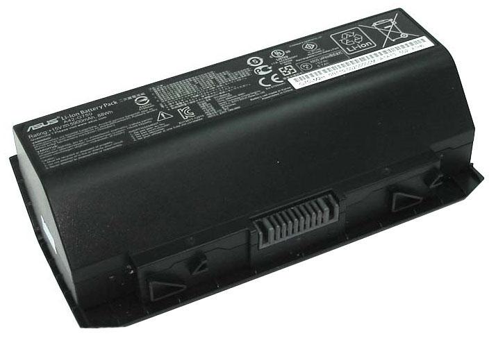 Акумулятор для ноутбука Asus A42-G750 15 V 5900 mAh Black