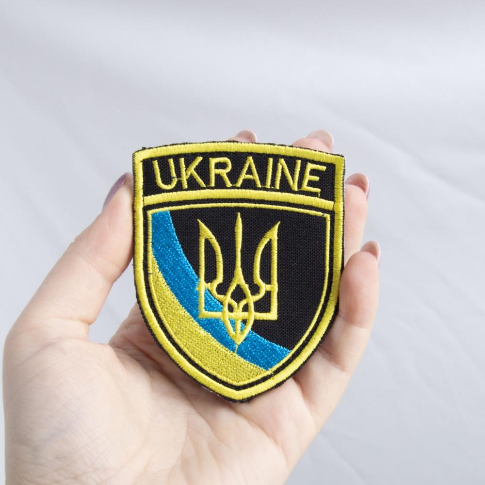 Набір шевронів на липучці Погон Укрзалізниця/патч Укрзалізниця на прапорі/шеврон Тризуб 3 шт. (25129) - фото 12