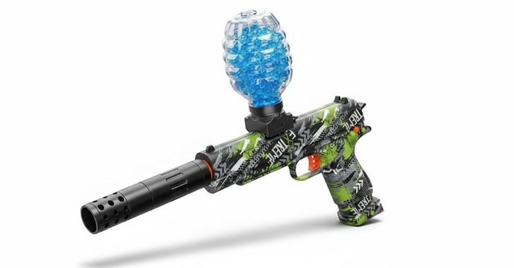 Детский пистолет W 033 A аккумулятор 7,4V с защитными очками (33502884)