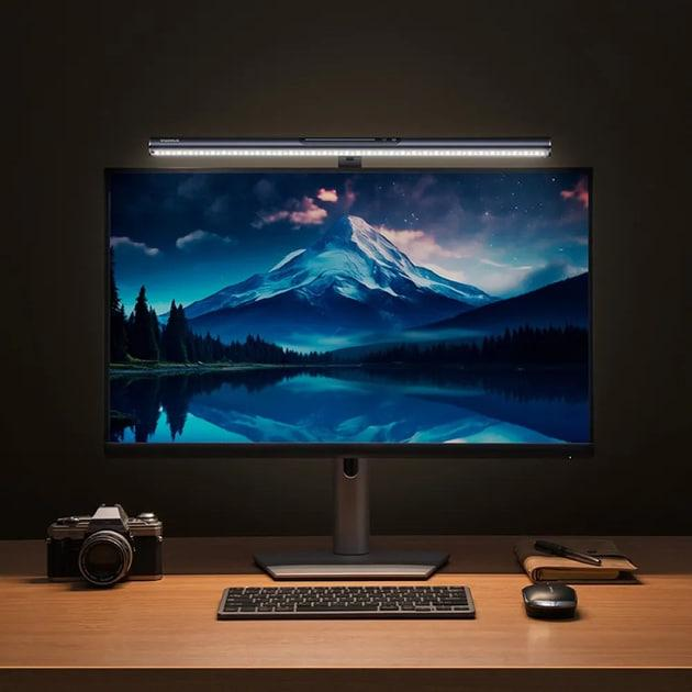 Лампа на монітор BASEUS i-wok 3 Series Asymmetric Light Magnetic Screen Light L10068500111-00 Black - фото 2